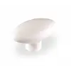 Ручка кнопка для мебели Валмакс В-06000, 0 мм, белая.