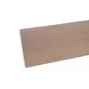 Цоколь ПВХ, Орех макадамия (натурале), с уплотнителем 4000х95мм, арт. ЦУОм95
