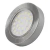 Светильник LED OVAL накладной 2,0W 12VDC 3000K, провод 2 м, алюминий арт.OVAL-2W-AL-DY-30K-01