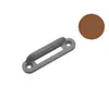 Планка ответная замка Push Esp Lock, коричневый арт.927-4893-370