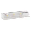 Светильник LED KLIPS пластиковый 0,25W 12VDC 6000К LED3528, провод 2 м арт.KLIPS-P-3528-60K-01