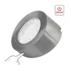 Светильник LED OVAL MASTER со скосом 2,0W 12VDC 3000K, провод 2 м, алюм. матовый арт.OVAL-2W-SD-SK-30K-1M