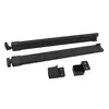 Универсальный рейлинг 300 мм, комплект (2 рейлинга+2 держателя), антрацит арт.655-9930-185