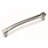 Ручка скоба для мебели Sagittario FS-127 128 Cr, 128 мм, хром глянцевый (ТЗ)
