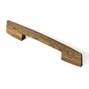 Ручка мебельная 300х14х36х160 мм, Дуб, Престиж Коричневый арт.Lagom HL-003M-br-160