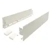 Боковые стенки ящика для направляющих CUBO, 450 мм, h=88 мм, белый арт.681-1450-9010
