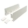Боковые стенки ящика для направляющих CUBO, 350 мм, h=128 мм, белый арт.681-5350-9010