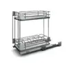 Корзина выдвижная, для бутылок, шкаф 600мм арт.003i.SIGE.600