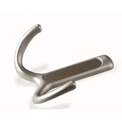 Крючок для одежды Валмакс FK-015 010 St, 32 мм, сатин светлый венге.