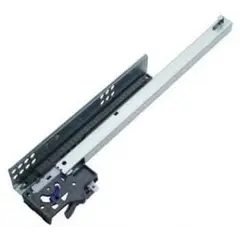Направляющие скрытого монтажа 300мм 25кг частичного выдвижения с доводчиком, с замком (16672) арт. G10M300HX