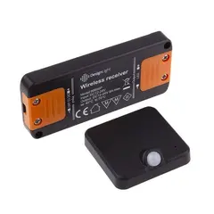 Контроллер DELI LED MONO RF с датчиком PIR 12-24VDC, 6A, белый арт.DELI-ZES-1P-BI-01