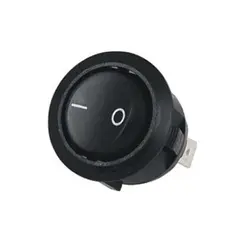 Врезной выключатель W11, черный арт.WYL-KOLY-W11.1-CZAR