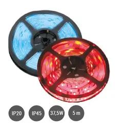 LED лента RGB 150 LED IP20 10 мм 37,5W/5m арт.R-LDL3-10MM-150-RGB1