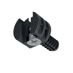 Соединитель, пластик черный арт.SI36PNEZZ