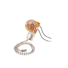 Выключатель цепочка хром  арт.WYL-KOR-CHROM