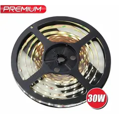LED лента PREMIUM 300 LED 2835 IP20 8 мм 6000К 30W/5m CRI>82 арт.R-2835-300-20-60K-02