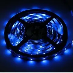 LED лента PREMIUM 300 LED 2835 IP20 8 мм синяя 30W/5m арт.R-2835-300-20-NI-01