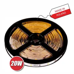 LED лента PREMIUM 150 LED 2835 IP20 8 мм 6000К 20W/5m арт.R-2835-150-20-60K-03