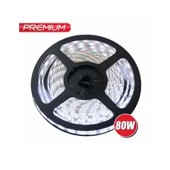 LED лента PREMIUM 300 LED 5630 IP45 10 мм 6000К 80W/5m CRI>82 арт.R-5630-300-45-60K-02