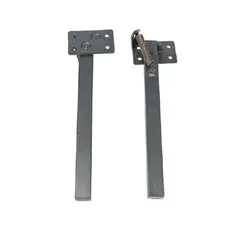 Нога мебельная Н-300 (пр+лев), черная арт.НМ300пл(ч)