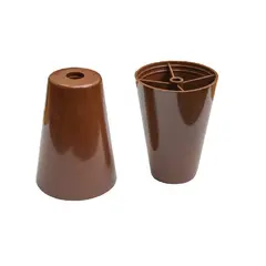 Опора мебельная Н-100, орех арт.ОМ100(орех)