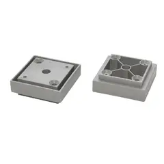 Опора 55х55 (ОСК20), матовая Н=20мм арт.О55х55