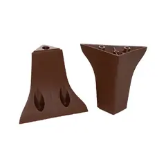 Опора мебельная Т-3, орех арт.ОМТ3(орех)