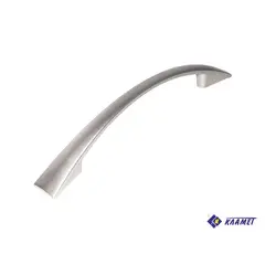 Мебельная ручка Кламет РС 28-96, скоба 134/14/23 мм, хром матовый.