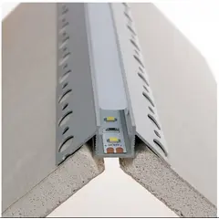 Профиль для LED ленты DEOLINE Z 2 м алюм, молочный рассеиватель арт.PROFIL-DEOLINE-Z-OP-2M-W