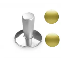 Ручка кнопка для мебели Валмакс B-08000 Me, 0 мм, золото матовое/золото матовое.