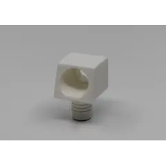 Стяжка Minibloc D8 мм для присадок с плоскости панели (белый) арт.002141-877-001