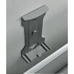 Фиксатор внутреннего ящика Ninka, алюминий серый арт.5021.90 90640