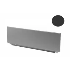 Стенка задняя стальная для ящиков Tekform Slimline DW182 400мм, панель 18 мм, антрацит арт.655-7H40-185-00