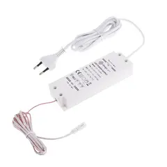 Блок питания LED STANDARD PLUS 12W 12VDC, белый провод 4 м,  мини-гнездо  арт.U12-012-SP-2B0-201B