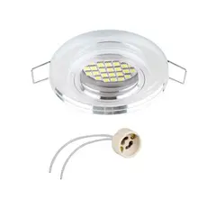 Комплект светильник RINGO (без LED) + розетка GU10, белый арт.RINGO-BI-01