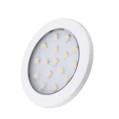 Светильник LED ORBIT 1,5W 12VDC 16LED 6000К, провод 2 м, белый арт.ORBIT-BI-60K-01W