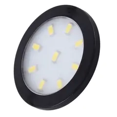 Светильник LED ORBIT XL 3,0W 12VDC 9LED 4000К, провод 2 м, черный арт.ORBIT-XL-CZ-40K-01W