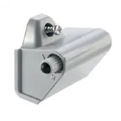 Демпфер мебельный угловой для полунакладных петель Titus Glissando CR серый регулируемая зона + 5 мм. Арт: 972-0X34-380-00