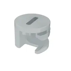 Эксцентрик D15x12,5 мм, пластик серый арт.EC50PGR