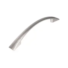 Мебельная ручка Кламет РС 28-96, скоба 134/14/23 мм, никель матовый.