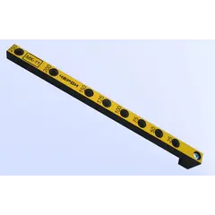 Мебельный кондуктор укороченный шаг 25/50 диаметр втулки 7 мм можно ставить шканты 7х30 арт.МК-11