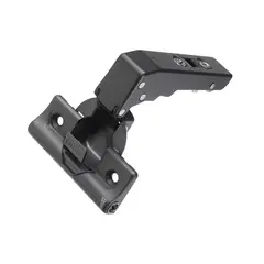 Петля мебельная Titus T-Type Noir Glissando для фальшпанели с доводчиком 110/48/17 мм. Арт: 701-0A98-668-00