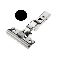 Петля T-type-i Noir Glissando с доводчиком для фасада толщиной до 34 мм 95/45/9 мм арт.708-0ZT0-068-00