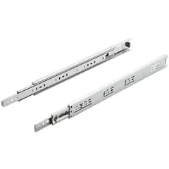 Направляющие шариковые, полное выдвижение, 45кг, h=45мм, L=250, без доводчика, цинк арт.620-4525-847-00