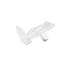 Полкодержатель 20х25 мм, прозрачный арт.506018