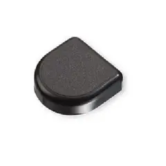 Декор к петле Mini для стекла черный полукруг арт.245-0652-390-00