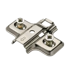 Монтажная планка петли Titus S-type F0 мм с винтами 6,3х13 мм. Арт: 244-0134-050-N1