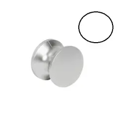 Ручка-кнопка для замка Push Lock/ Push Esp Lock, белый арт.981-4862-350