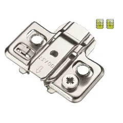 Монтажная планка петли T-type F1 мм крест., регул. эксцентрик, машинная установка Арт: 700-0KB1-650-00