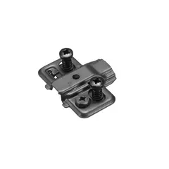 Монтажная планка петли T-type TeraBlack F3 мм крест. с винтами 6,3х15 мм арт.700-0KC3-956-00